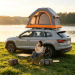2 in 1 car camping inflatable tent - Image 4