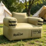 Single Built-in Rechargeable Pump Air Sofa