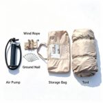 Luxury 12sqm Roof Camping Inflatable Tent For Family - Image 3
